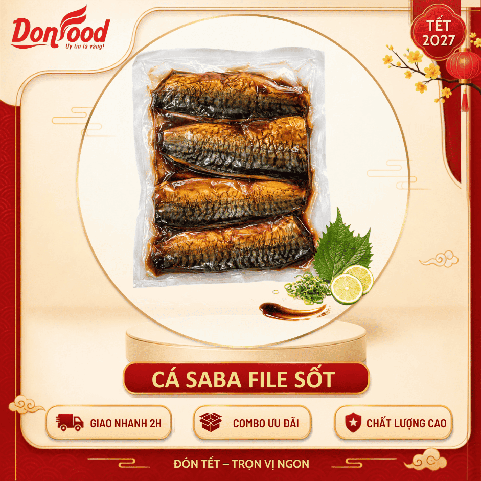 Cá Saba Nauy (Thu Nhật) Nướng Sốt Kabayaki