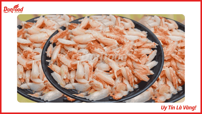 thịt ghẹ bóc sẵn