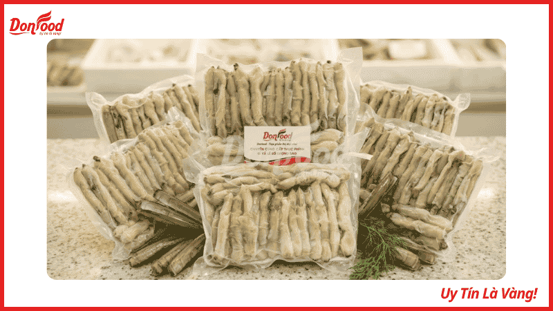 ruột ốc móng tay làm sạch