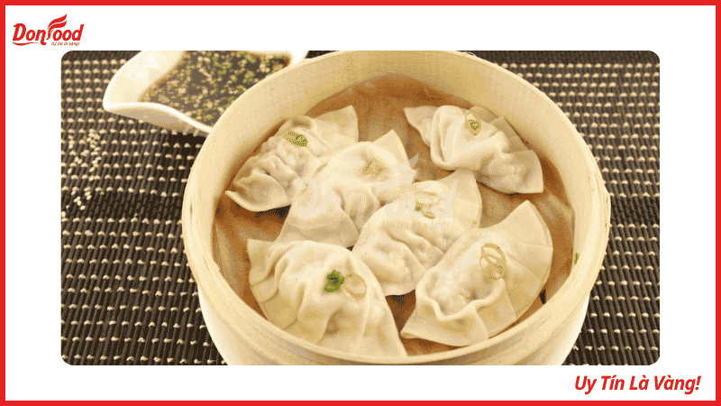 sủi cảo nhân thịt donfood