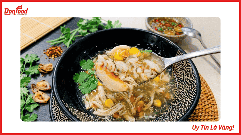 súp thịt ghẹ donfood