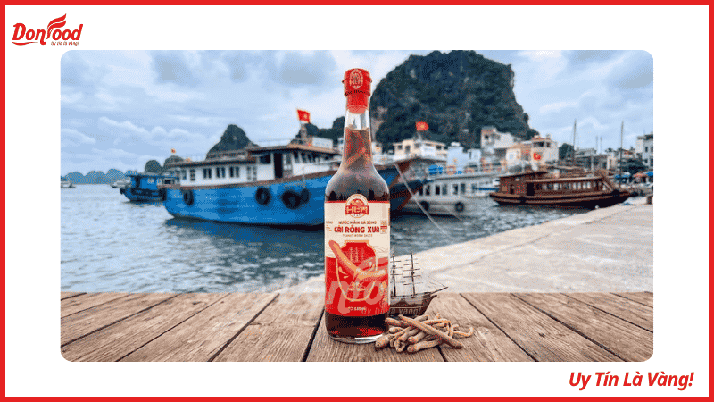 nước mắm sá sùng cái rồng xưa