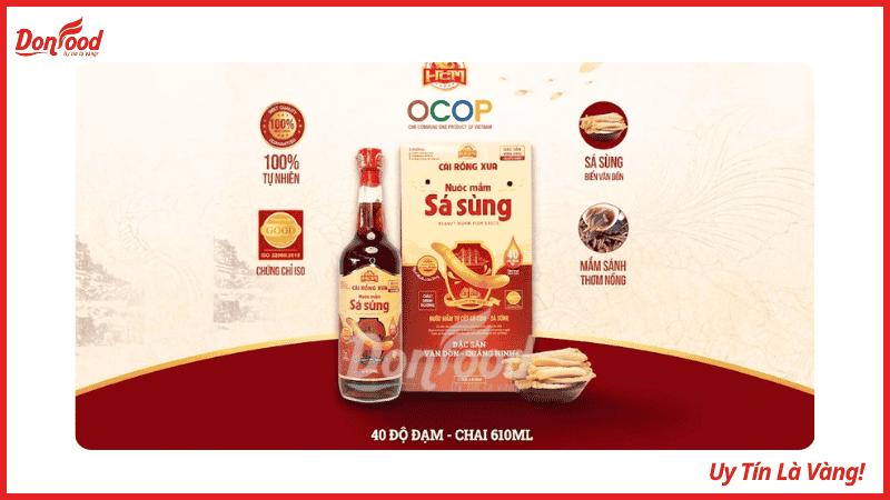 Nước mắm sá sùng
