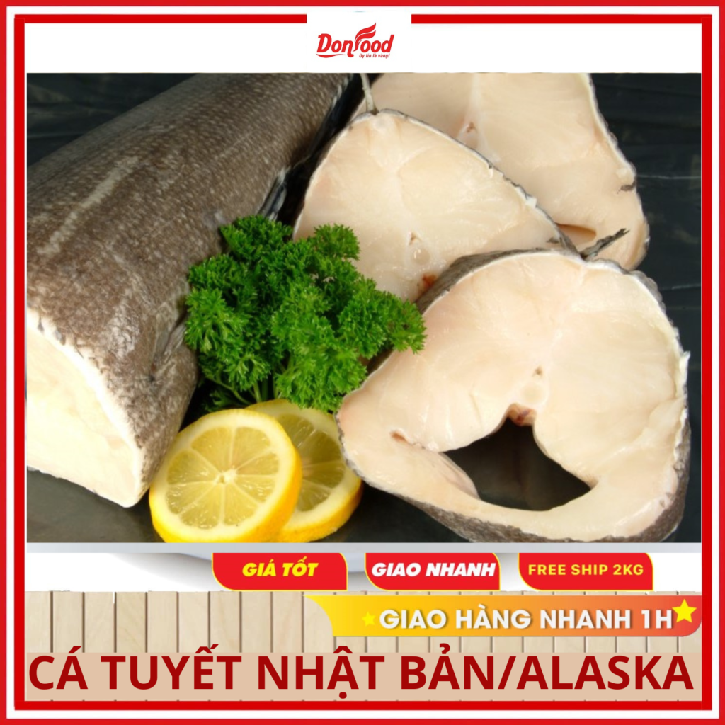 Cá tuyết Nhật Bản đông lạnh DONFOOD