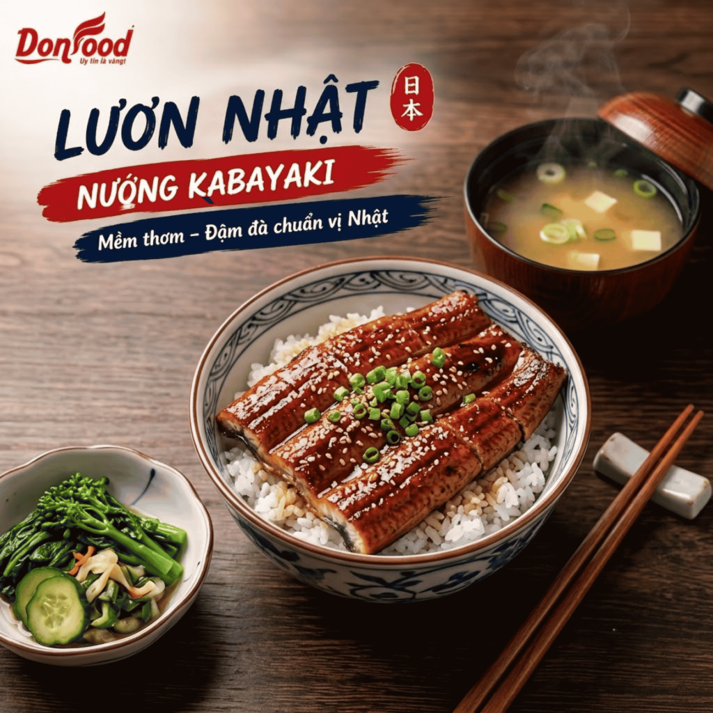 Cơm lươn Nhật nướng Kabayaki tại nhà