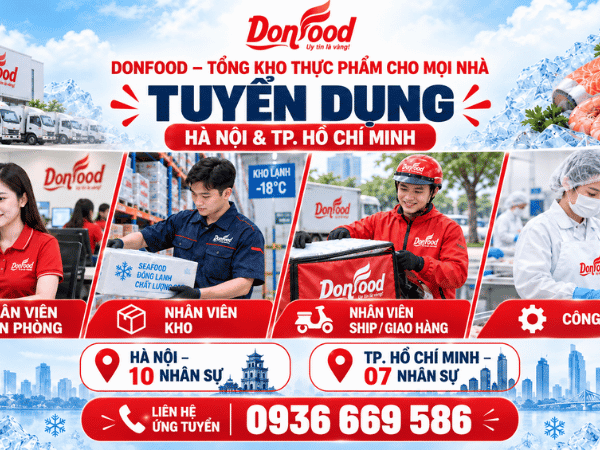 tuyển dụng donfood