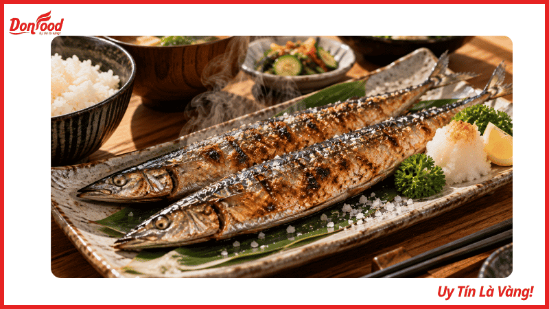 CÁ THU ĐAO DONFOOD NƯỚNG