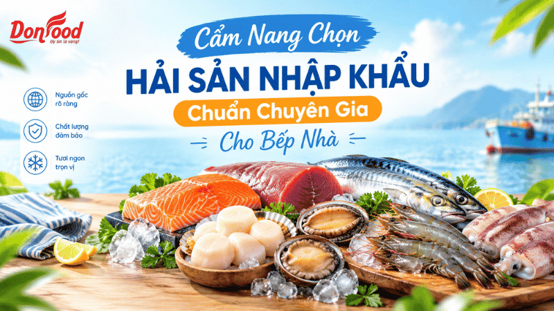 cẩm nang chọn hải sản nhập khẩu