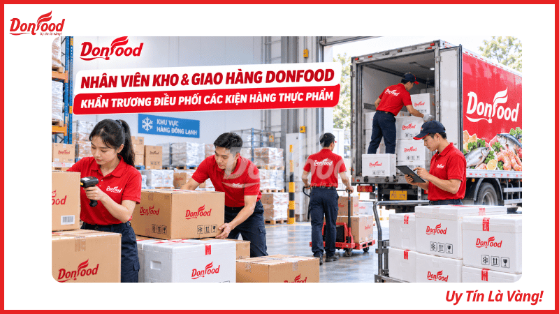 điều phối kho donfood