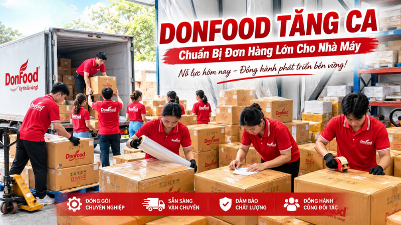 donfood tăng ca