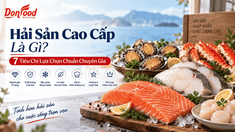 hải sản cao cấp là gì? 7 dấu hiệu