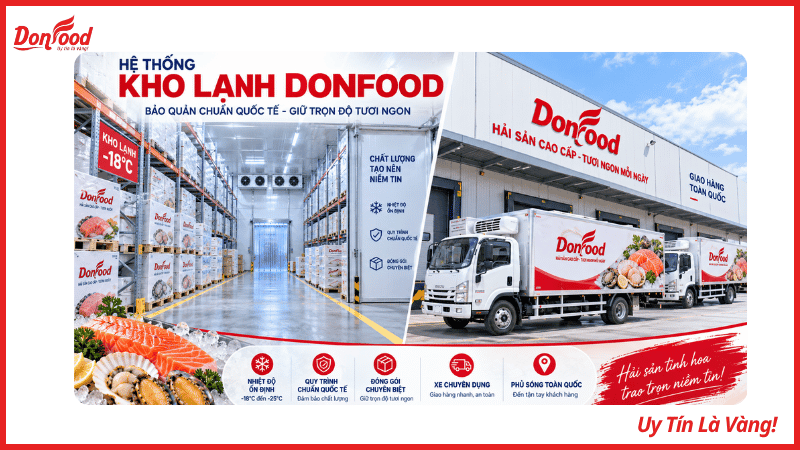 Hệ thống kho lạnh donfood